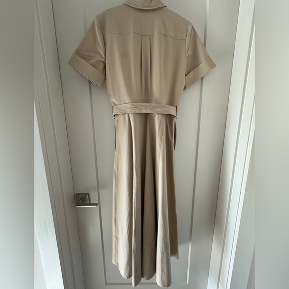 J. Crew Tie-Waist Shirtdress in Stretch Twill Size 4 - Picture 6 of 11